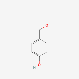 4-(Methoxymethyl)phenol chemical structure (CAS 5355-17-9)