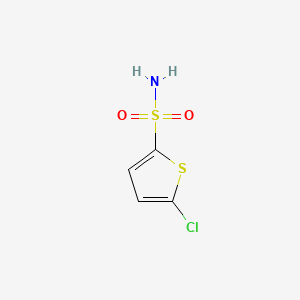 5-Chlorothiophene-2-sulfonamide chemical structure (CAS 53595-66-7)