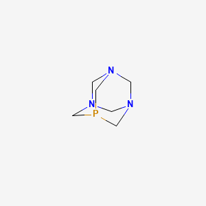 1,3,5-Triaza-7-phosphaadamantane chemical structure (CAS 53597-69-6)
