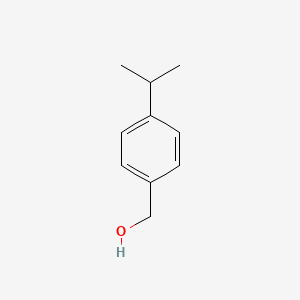 (4-Isopropylphenyl)methanol chemical structure (CAS 536-60-7)