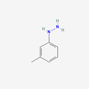 m-Tolylhydrazine chemical structure (CAS 536-89-0)