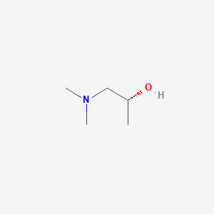 (2R)-1-(Dimethylamino)propan-2-ol chemical structure (CAS 53636-15-0)