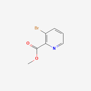 Methyl 3-bromo-2-pyridinecarboxylate chemical structure (CAS 53636-56-9)