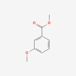 Methyl 3-methoxybenzoate chemical structure (CAS 5368-81-0)