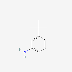 3-(tert-Butyl)aniline chemical structure (CAS 5369-19-7)