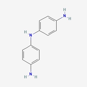 N1-(4-Aminophenyl)benzene-1,4-diamine chemical structure (CAS 537-65-5)