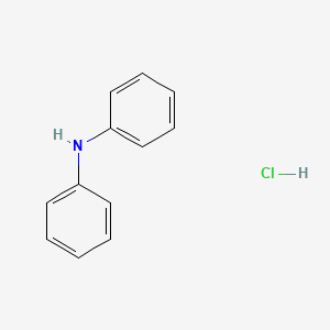 Diphenylamine hydrochloride chemical structure (CAS 537-67-7)