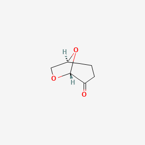 (1S,5R)-6,8-Dioxabicyclo[3.2.1]octan-4-one chemical structure (CAS 53716-82-8)
