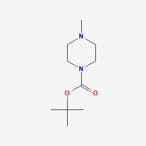 tert-Butyl 4-methylpiperazine-1-carboxylate chemical structure (CAS 53788-49-1)