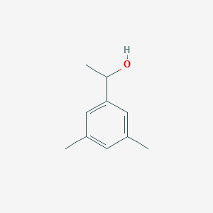 1-(3,5-Dimethylphenyl)ethan-1-ol chemical structure (CAS 5379-18-0)