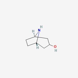 (3-endo)-8-Azabicyclo[3.2.1]octan-3-ol chemical structure (CAS 538-09-0)