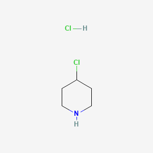 4-Chloropiperidine hydrochloride chemical structure (CAS 5382-19-4)