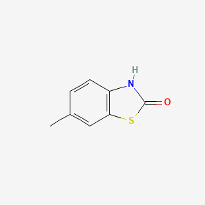 6-Methylbenzo[d]thiazol-2(3H)-one chemical structure (CAS 53827-53-5)