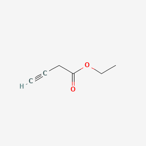 Ethyl but-3-ynoate chemical structure (CAS 53841-07-9)