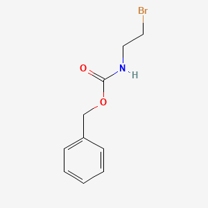 Benzyl (2-bromoethyl)carbamate chemical structure (CAS 53844-02-3)