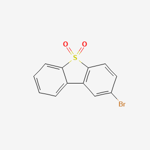 2-Bromodibenzothiophene 5,5-dioxide chemical structure (CAS 53846-85-8)