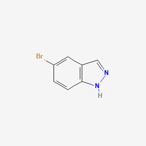 5-Bromo-1H-indazole chemical structure (CAS 53857-57-1)