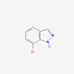7-Bromo-1H-indazole chemical structure (CAS 53857-58-2)