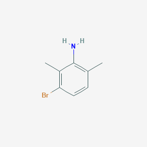 3-Bromo-2,6-dimethylaniline chemical structure (CAS 53874-26-3)