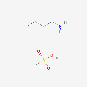 Butan-1-amine methanesulfonate chemical structure (CAS 53892-58-3)