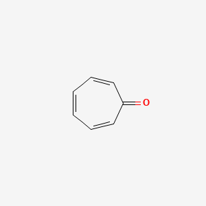 Cyclohepta-2,4,6-trien-1-one chemical structure (CAS 539-80-0)