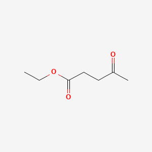 Ethyl 4-oxopentanoate chemical structure (CAS 539-88-8)