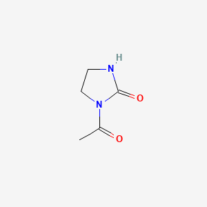 1-Acetylimidazolidin-2-one chemical structure (CAS 5391-39-9)