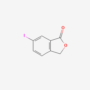 6-Iodoisobenzofuran-1(3H)-one chemical structure (CAS 53910-10-4)