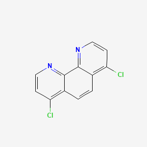 4,7-Dichloro-1,10-phenanthroline chemical structure (CAS 5394-23-0)