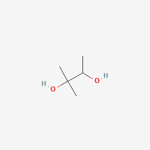 2-Methylbutane-2,3-diol chemical structure (CAS 5396-58-7)