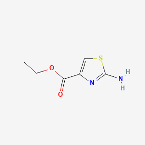 Ethyl 2-aminothiazole-4-carboxylate chemical structure (CAS 5398-36-7)