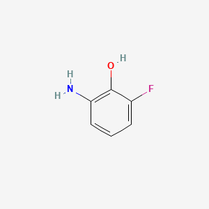 6-Fluoro-2-aminophenol chemical structure (CAS 53981-25-2)