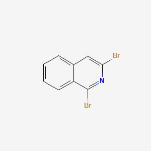 1,3-Dibromoisoquinoline chemical structure (CAS 53987-60-3)