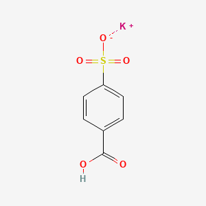 4-Sulfobenzoic acid potassium salt chemical structure (CAS 5399-63-3)