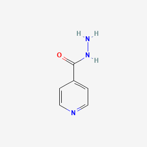 4-Pyridinecarboxylic acid hydrazide chemical structure (CAS 54-85-3)