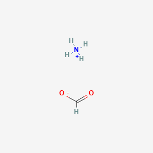 Ammonium formate chemical structure (CAS 540-69-2)