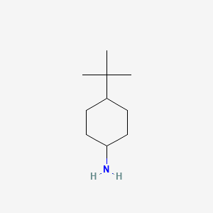 4-(tert-Butyl)cyclohexanamine chemical structure (CAS 5400-88-4)