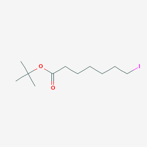 tert-Butyl 7-iodoheptanoate chemical structure (CAS 54005-76-4)