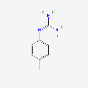 1-(p-Tolyl)guanidine chemical structure (CAS 54015-04-2)