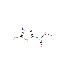 Methyl 2-bromothiazole-5-carboxylate chemical structure (CAS 54045-74-8)