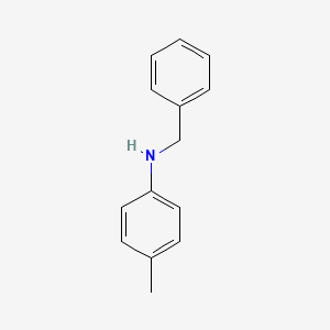 N-Benzyl-4-methylaniline chemical structure (CAS 5405-15-2)