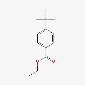Ethyl 4-(tert-butyl)benzoate chemical structure (CAS 5406-57-5)