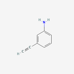 3-Ethynylaniline chemical structure (CAS 54060-30-9)