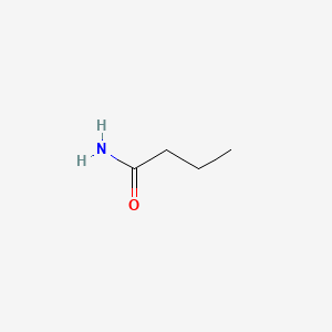 Butyramide chemical structure (CAS 541-35-5)