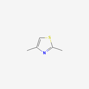2,4-Dimethylthiazole chemical structure (CAS 541-58-2)