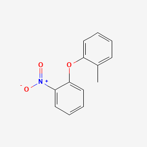 1-Methyl-2-(2-nitrophenoxy)benzene chemical structure (CAS 54106-40-0)
