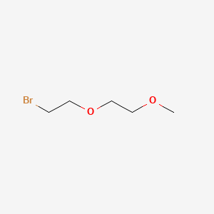 1-Bromo-2-(2-methoxyethoxy)ethane chemical structure (CAS 54149-17-6)