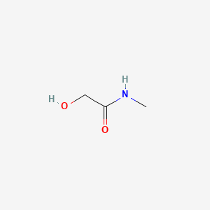 2-Hydroxy-N-methylacetamide chemical structure (CAS 5415-94-1)
