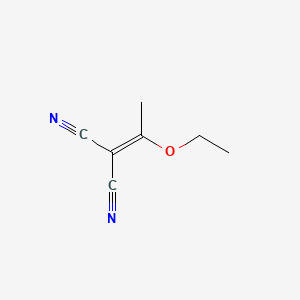 2-(1-Ethoxyethylidene)malononitrile chemical structure (CAS 5417-82-3)