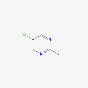 5-Chloro-2-methylpyrimidine chemical structure (CAS 54198-89-9)